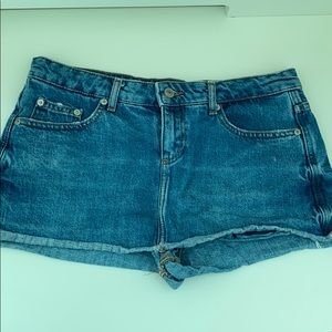 Zara Blue Jean Skort